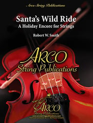 Santa's Wild Ride Orchestra sheet music cover Thumbnail